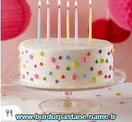 Burdur Şeffaf doğum günü yaş pastası