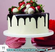 Burdur Şeffaf doğum günü yaş pastası